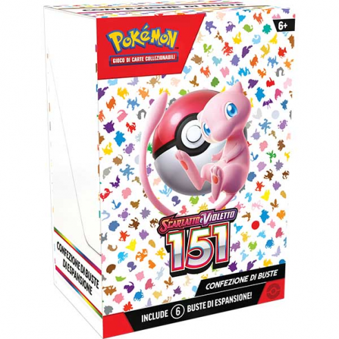Pokemon Scarlatto & Violetto - 151 - Bundle 6 Bustine (ITA)
