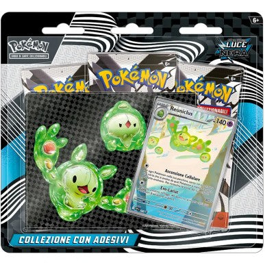 Pokemon Scarlatto & Violetto - Luce Nera - Collezione con Adesivo - Reuniclus (ITA)