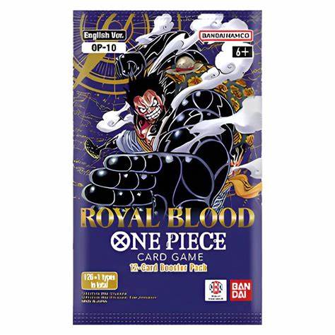 One Piece Card Game - Royal Blood OP-10 - Bustina da 12 Carte (ENG)
