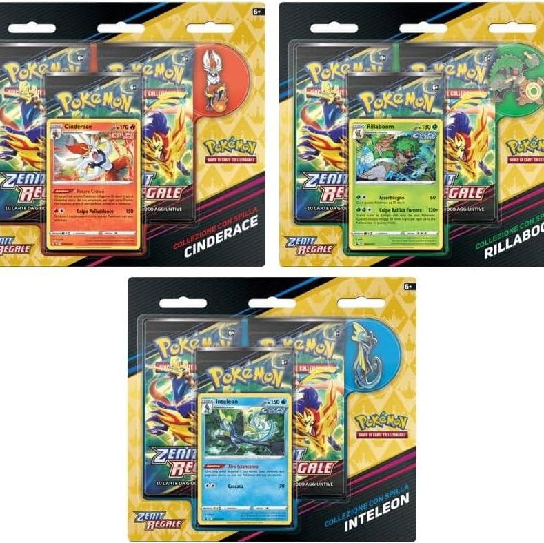 Pokemon Spada & Scudo - Zenit Regale - Collezioni con Spilla (ITA)