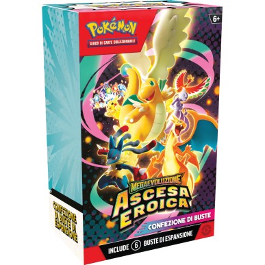 Pokemon Megaevoluzione - Ascesa Eroica - Bundle 6 Bustine (ITA)