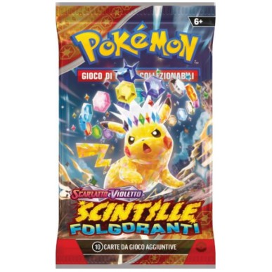 Pokemon Scarlatto & Violetto - Scintille Folgoranti - Bustina da 10 Carte (ITA)