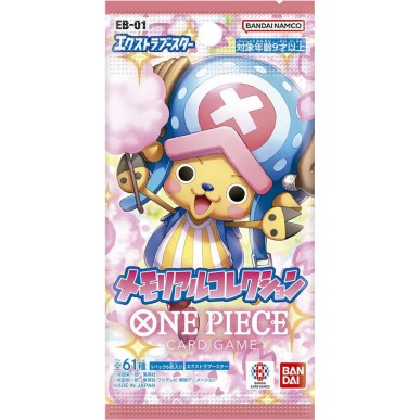 One Piece Card Game - Memorial Collection EB-01 - Bustina da 6 Carte (JAP)