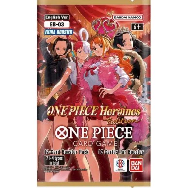 One Piece Card Game - Heroines Edition EB-03 - Bustina da 12 Carte (ENG)