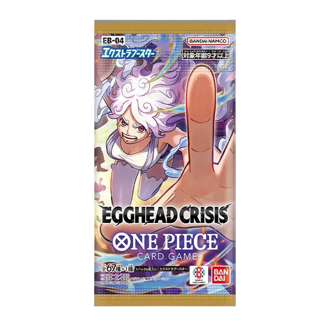 One Piece Card Game - Egghead Crisis EB-04 - Bustina da 6 Carte (JAP)