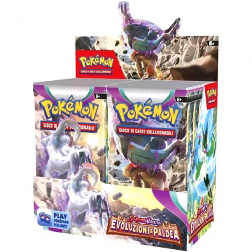 Pokemon Scarlatto & Violetto - Evoluzioni a Paldea - Display 36 Bustine (ITA)