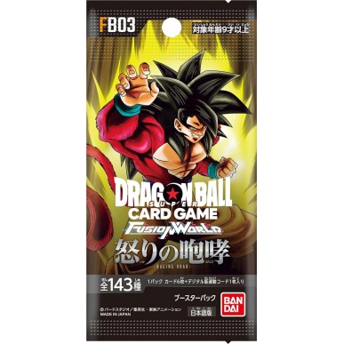 Dragon Ball Super Card Game: Fusion World - Raging Roar FB-03 - Bustina da 6 Carte (JAP)