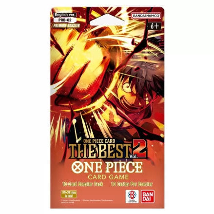 One Piece Card Game - Premium Booster - The Best PRB-02 - Bustina Paper da 10 Carte (ENG)