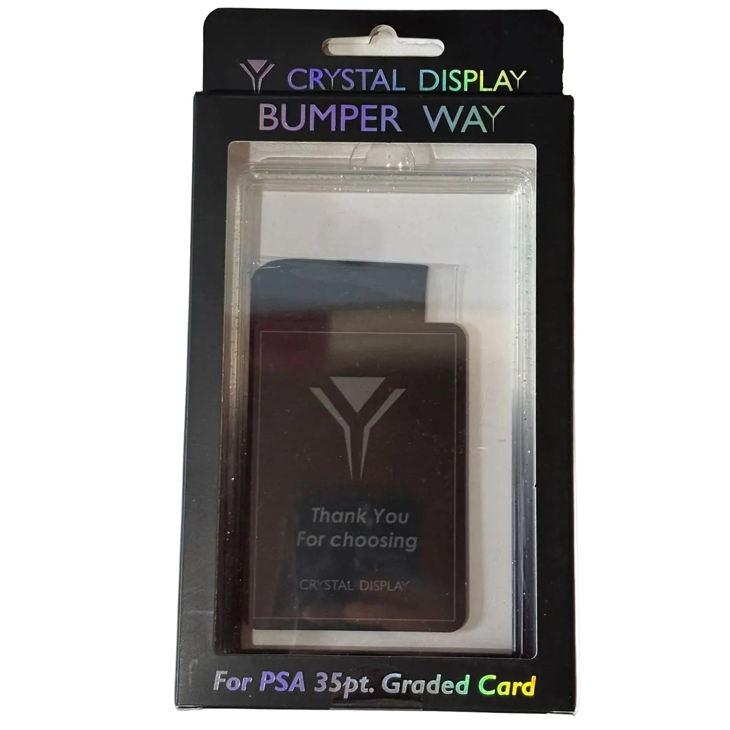 Crystal Display Bumper Way Bicolor - PSA - Nero/Bianco