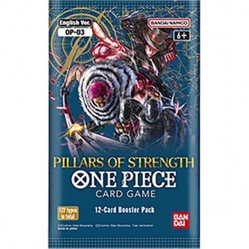 One Piece Card Game - Pillars of Strength OP-03 - Bustina da 12 Carte (ENG)