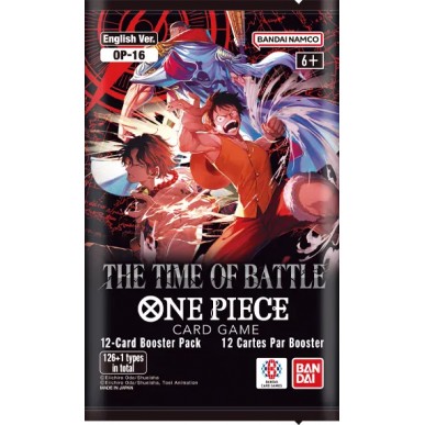 One Piece Card Game - The Time Of Battle OP-16 - Bustina da 12 Carte (ENG)