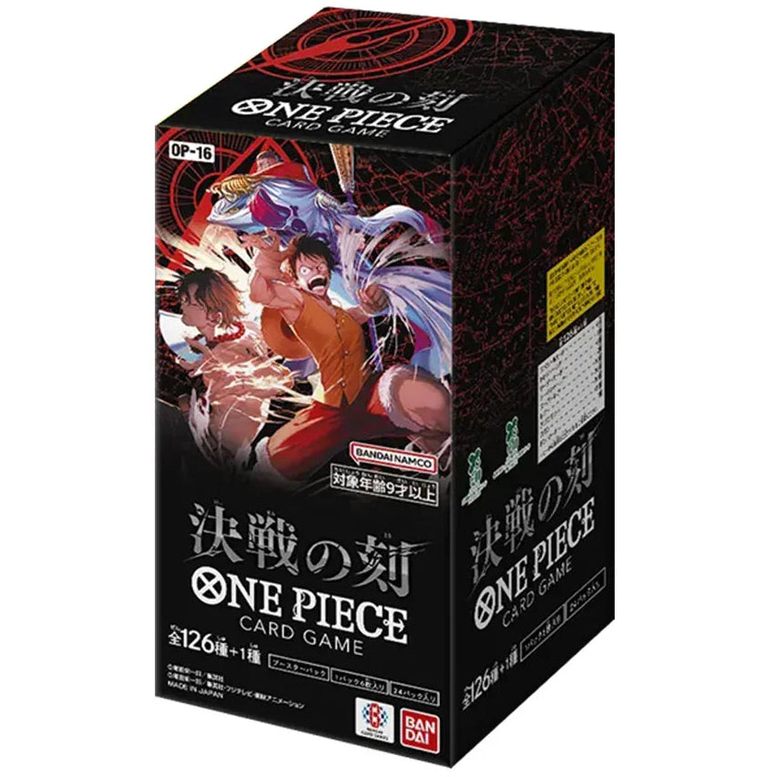 One Piece Card Game - The Time Of Battle OP-16 - Display da 24 Bustine (JAP)
