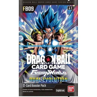 Dragon Ball Super Card Game: Fusion World - Dual Evolution FB-09 - Bustina da 12 Carte (ENG)