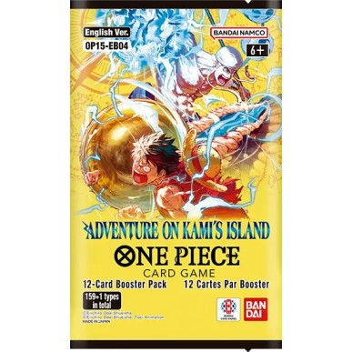 One Piece Card Game - Adventure On Kami's Island OP-15+EB-04 - Bustina da 12 Carte (ENG)