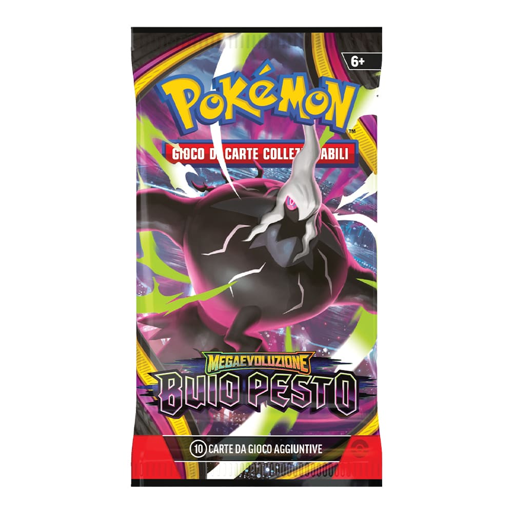 Pokemon Megaevoluzione - Buio Pesto - Bustina da 10 Carte (ITA)