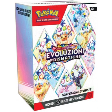 Pokemon Scarlatto & Violetto - Evoluzioni Prismatiche - Bundle 6 Bustine (ITA)