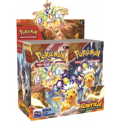 Pokemon Scarlatto & Violetto - Scintille Folgoranti - Display 36 Bustine (ITA)