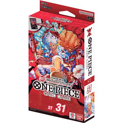 One Piece Card Game - RED Monkey D. Luffy ST-31 - Starter Deck (ENG)