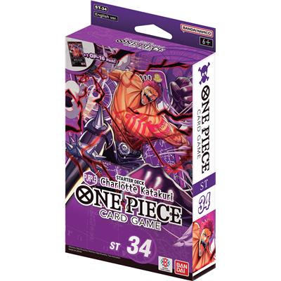 One Piece Card Game - PURPLE Charlotte Katakuri ST-34 - Starter Deck (ENG)