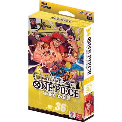 One Piece Card Game - YELLOW Eustass ''Captain'' Kid ST-36 - Starter Deck (ENG)