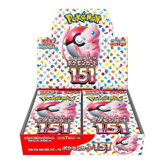 Pokemon - 151 - Display 20 Bustine (JAP)
