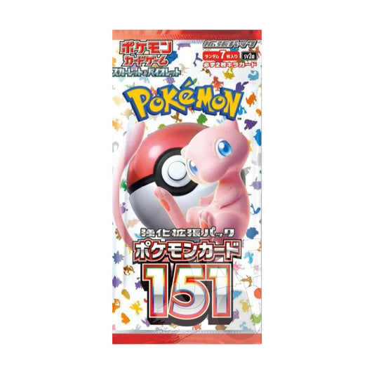 Pokemon  - 151 - Bustina da 7 Carte (JAP)