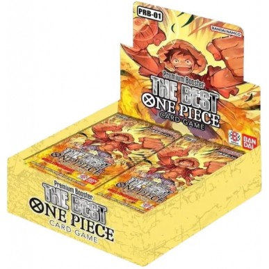One Piece Card Game - Premium Booster - The Best PRB-01  - Display da 20 Bustine (ENG)