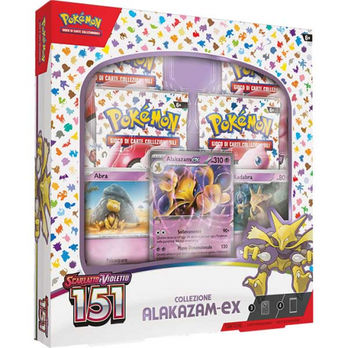 Pokemon Scarlatto & Violetto - 151 - Collezione Alakazam-Ex (ITA)
