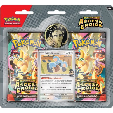 Pokemon Megaevoluzione - Ascesa Eroica - Collezione con Moneta - Ubaldo (ITA)