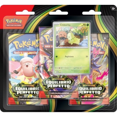Pokemon Megaevoluzione - Equilibrio Perfetto - Collezione Blister - Chikorita (ITA)