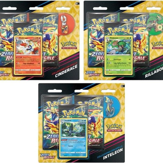 Pokemon Spada & Scudo - Zenit Regale - Collezioni con Spilla (ITA)