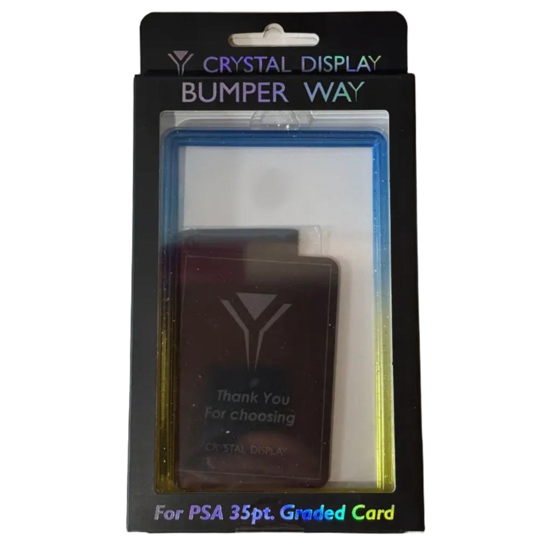 Crystal Display Bumper Way Bicolor - PSA - Blu/Giallo