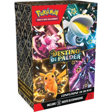 Pokemon Scarlatto & Violetto - Destino di Paldea - Bundle 6 Bustine (ITA)