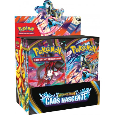 Pokemon Megaevoluzione - Caos Nascente- Display 36 Bustine (ITA)
