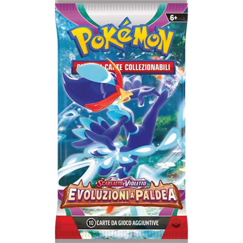 Pokemon Scarlatto & Violetto - Evoluzioni a Paldea - Bustina da 10 Carte (ITA)