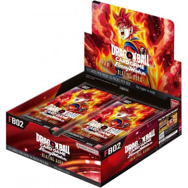Dragon Ball Super Card Game: Fusion World - Blazing Aura FB-02 - Display da 24 Bustine (ENG)