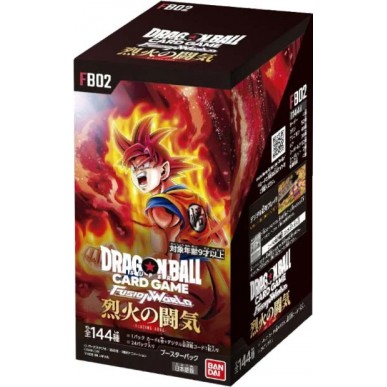 Dragon Ball Super Card Game: Fusion World - Blazing Aura FB-02 - Display da 24 Bustine (JAP)