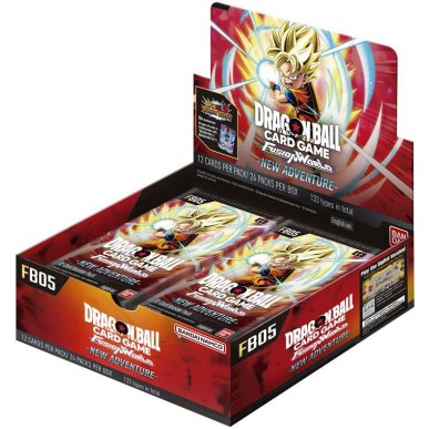Dragon Ball Super Card Game: Fusion World - New Adventure FB-05 - Display da 24 Bustine (ENG)