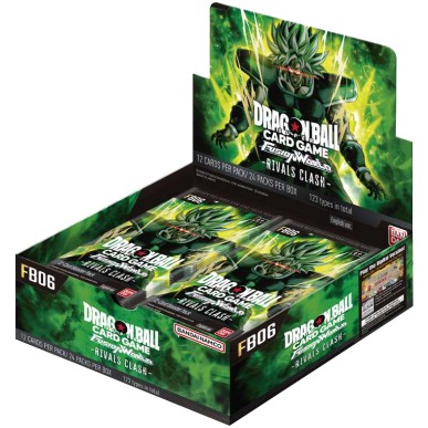 Dragon Ball Super Card Game: Fusion World - Rivals Clash FB-06 - Display da 24 Bustine (ENG)
