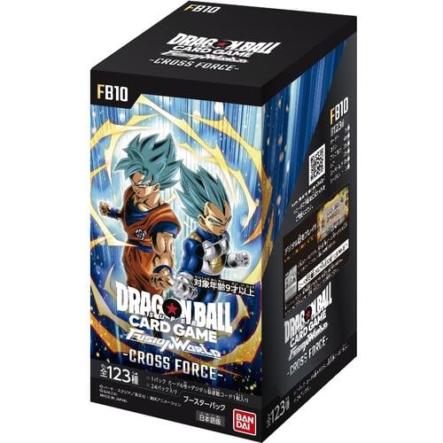 Dragon Ball Super Card Game: Fusion World - Cross Force FB-10 - Display da 24 Bustine (JAP)