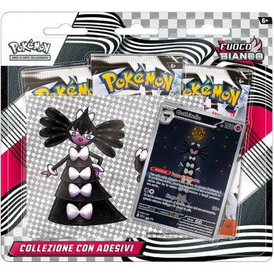Pokemon Scarlatto & Violetto - Fuoco Bianco - Collezione con Adesivo - Gothitelle (ITA)