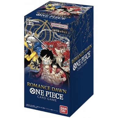 One Piece Card Game - Romance Dawn OP-01 - Display da 24 Bustine (JAP)