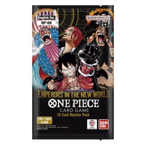 One Piece Card Game - Emperors in the New World OP-09 - Bustina da 12 Carte (ENG)