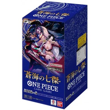 One Piece Card Game - The Azure Sea's Seven OP-14 - Display da 24 Bustine (JAP)