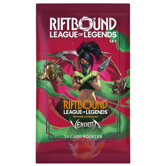 Riftbound Card Game - Vendetta - Bustina da 14 Carte (ENG)