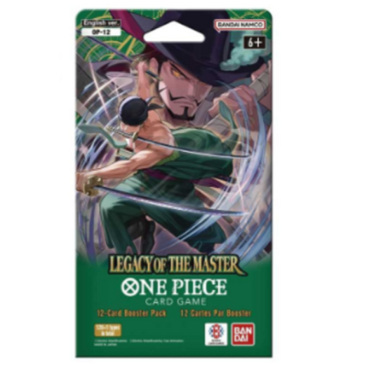 One Piece Card Game - Legacy of The Master OP-12 - Bustina Paper da 12 Carte (ENG)