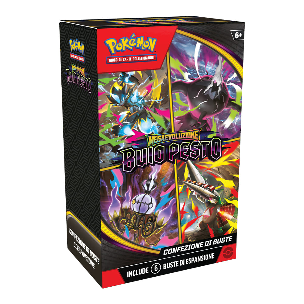 Pokemon Megaevoluzione - Buio Pesto - Bundle 6 Bustine (ITA)