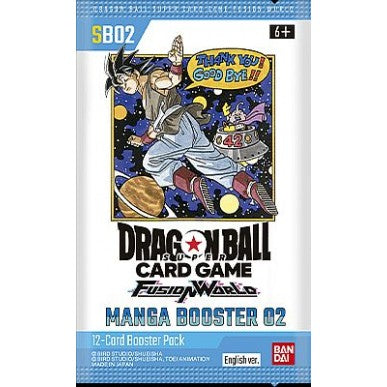Dragon Ball Super Card Game: Fusion World -  Manga Booster SB-02 - Bustina da 12 Carte (ENG)