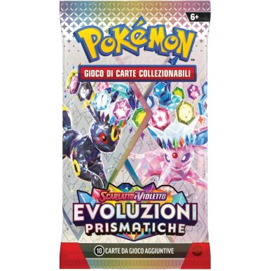 Pokemon Scarlatto & Violetto - Evoluzioni Prismatiche - Bustina da 10 Carte (ITA)