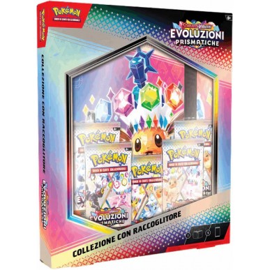 Pokemon Scarlatto & Violetto - Evoluzioni Prismatiche - Collezione con Raccoglitore (ITA)